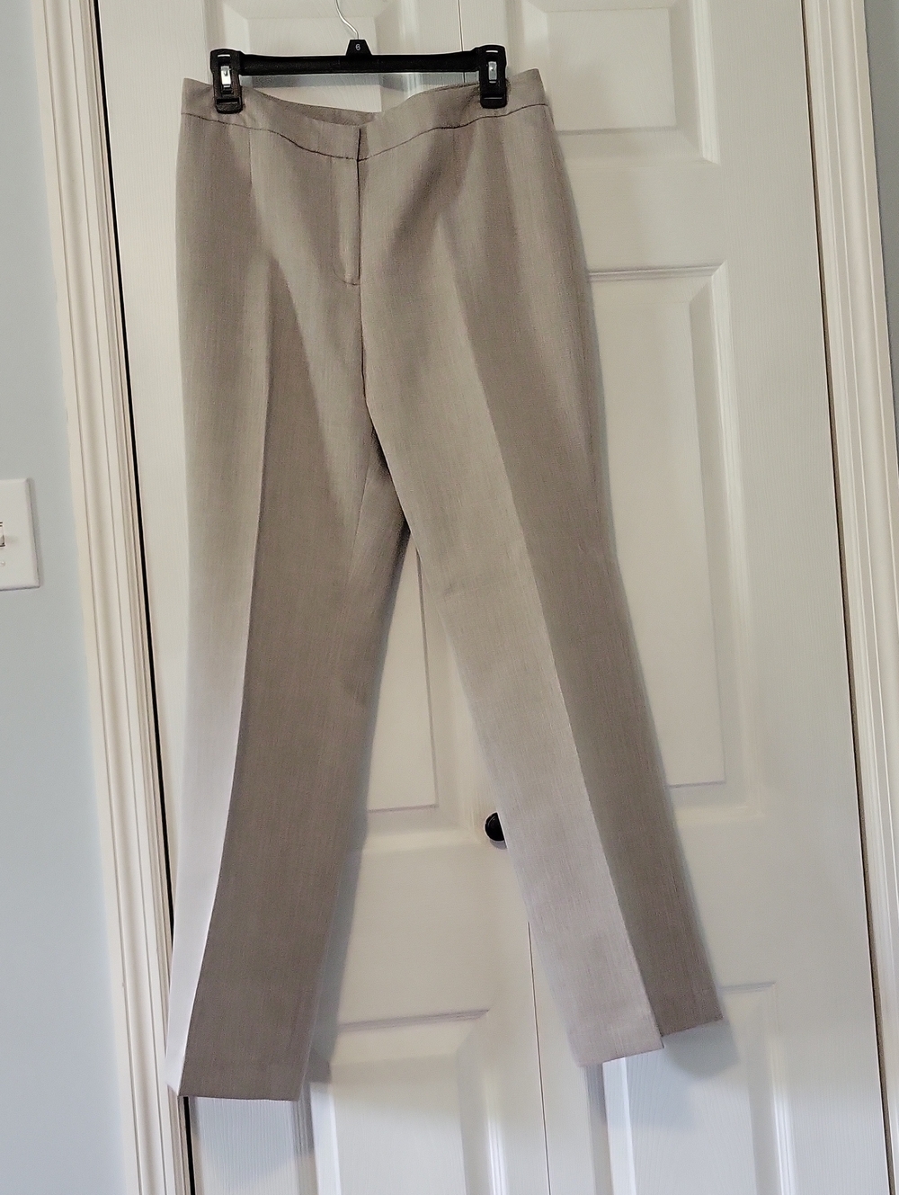 Le Suit Women's Dress Pants in Light Taupe